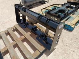 Unused Wolverine PFFT1-13-45W Skid Steer Pallet Fork Frame