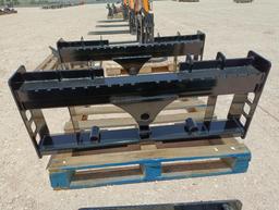 Unused Wolverine PFFT1-13-45W Skid Steer Pallet Fork Frame