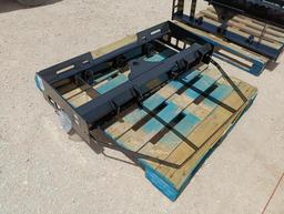 Unused Wolverine PFFT3-13-45W Skid Steer Pallet Fork Frame