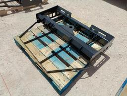 Unused Wolverine PFFT3-13-45W Skid Steer Pallet Fork Frame