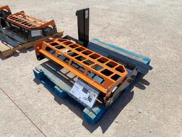 Unused Landhonor PF-11-3500G Skid Steer Pallet Fork