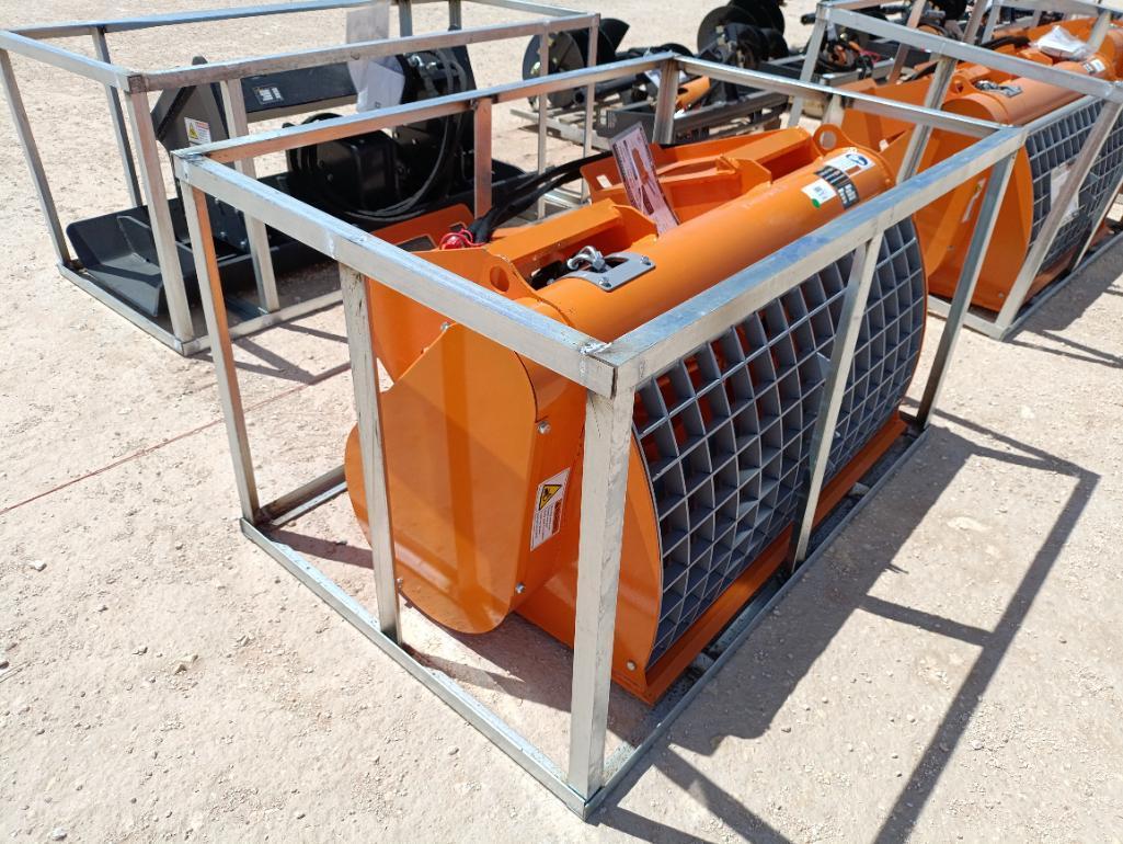 Unused Landhonor DCM-11-250G Skid Steer Double Discharge Concrete Mixer