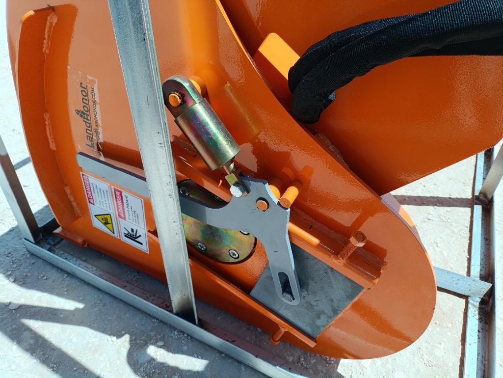 Unused Landhonor DCM-11-250G Skid Steer Double Discharge Concrete Mixer