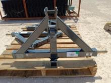 Unused Wolverine TQH-26-02C 3 Point Hitch w/ Receiver Hitch