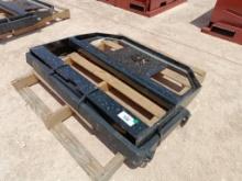 Unused 45'' Skid Steer Fork Frame V2 w/42'' Forks