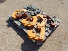 (8) Misc Beam Clamps