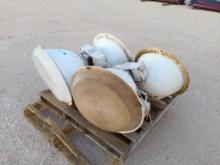 (4) Cooper 450W Shop Lights