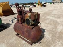 Kohler Shop Air Compressor, Gas Engine