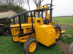 JD 401B Tractor with Mower