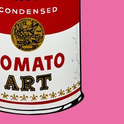 Mr Brainwash "Tomato Pop (Pink)" Limited Edition Serigraph on Paper