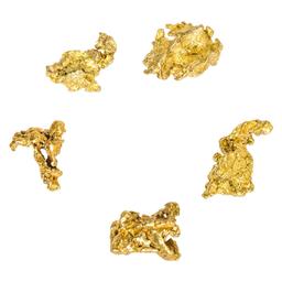 Lot of Mexico Gold Nuggets 1.18 Grams Total Weight