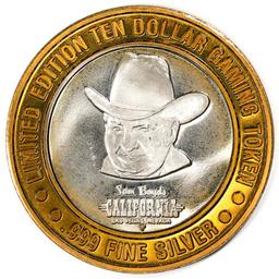 .999 Silver Sam Boyd's California Hotel $10 Casino Limited Edition Gaming Token