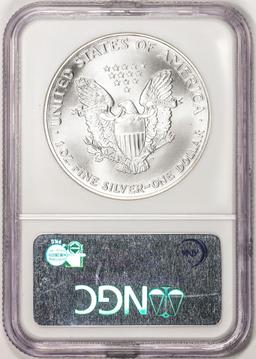 1992 $1 American Silver Eagle Coin NGC MS69