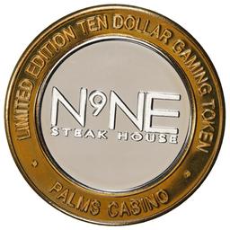 .999 Silver Palms Casino Las Vegas, NV $10 Casino Limited Edition Gaming Token