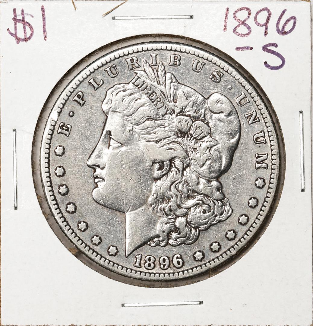 1896-S $1 Morgan Silver Dollar Coin