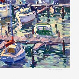 Bill Schmidt "Annapolis Sunset" Limited Edition Serigraph on Paper