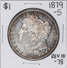 1879-S Reverse of 78' $1 Morgan Silver Dollar Coin