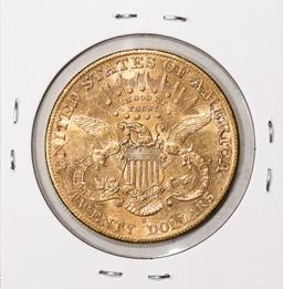 1907-S $20 Liberty Head Double Eagle Gold Coin