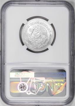 2021-Mo Mexico 1/4 oz Silver Libertad Coin NGC MS70