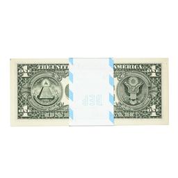 Pack of (100) Consecutive 2003A $1 Federal Reserve STAR Notes Atlanta