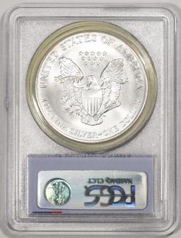 1999 $1 American Silver Eagle Coin PCGS MS68 First Strike