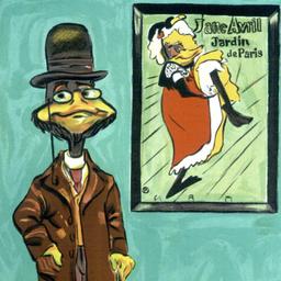 Chuck Jones (1912-2002) "Toulouse Le Duck" Limited Edition Lithograph On Paper