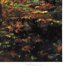 Peter Ellenshaw (1913-2007) "Autumn Gold Rush" Limited Edition Lithograph On Paper
