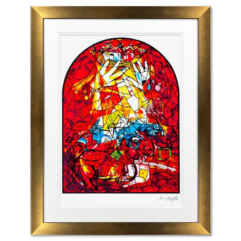 Chagall (1887-1985) "Judah" Limited Edition Serigraph on Paper