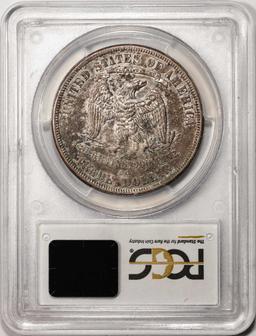 1876-CC $1 Trade Dollar Silver Dollar Coin PCGS AU55