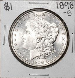 1898-S $1 Morgan Silver Dollar Coin