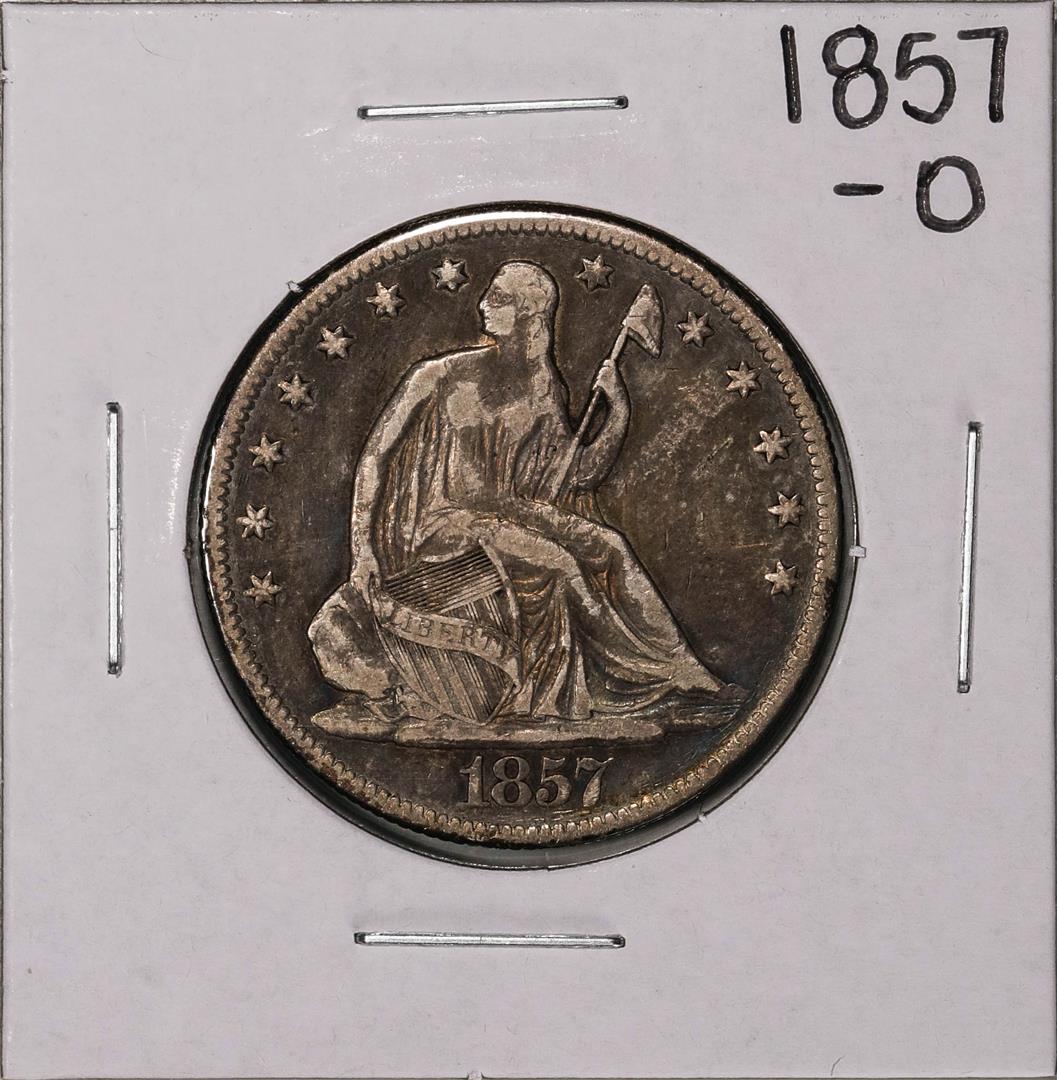 1857-O Seated Liberty Half Dollar Coin