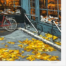 Viktor Shvaiko "Autumn in Paris (White)" Limited Edition Printer's Proof on Paper