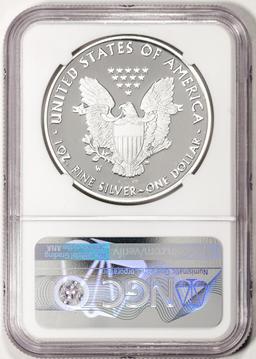 2020-W $1 Proof American Silver Eagle Coin NGC PF69 Ultra Cameo Congratulations ANA