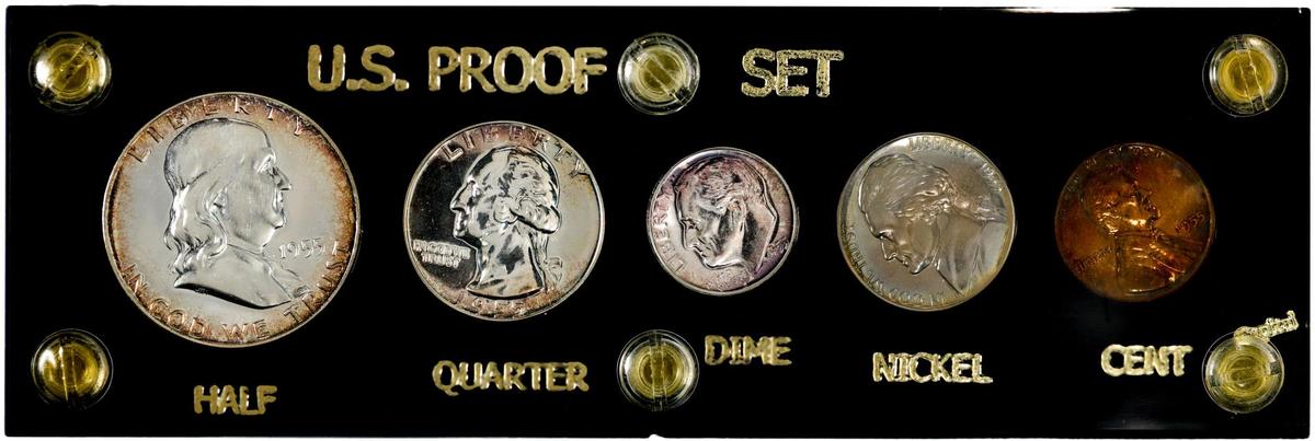 1955 (5) Coin Proof Set