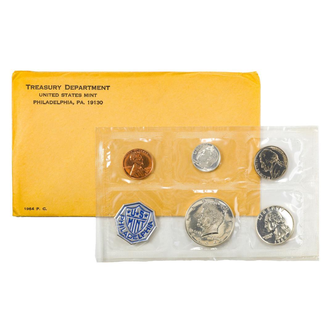 1964 (5) Coin Proof Set in Envelope