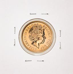 2011 Proof Great Britain Sovereign Gold Coin
