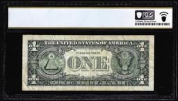 1988A $1 Federal Reserve Note Mismatched Serial Number Error Fr.1915-G PCGS Very Fine 25