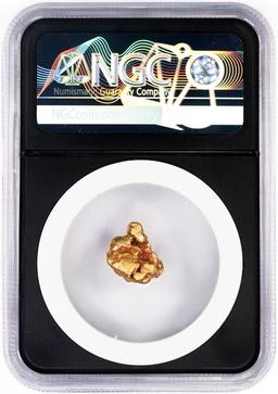 4.57 Gram Alaska Gold Nugget NGC Vaultbox Unvaulted