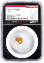2.90 Gram Arizona Gold Nugget NGC Vaultbox Unvaulted