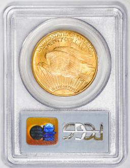 1924 $20 St. Gaudens Double Eagle Gold Coin PCGS MS65