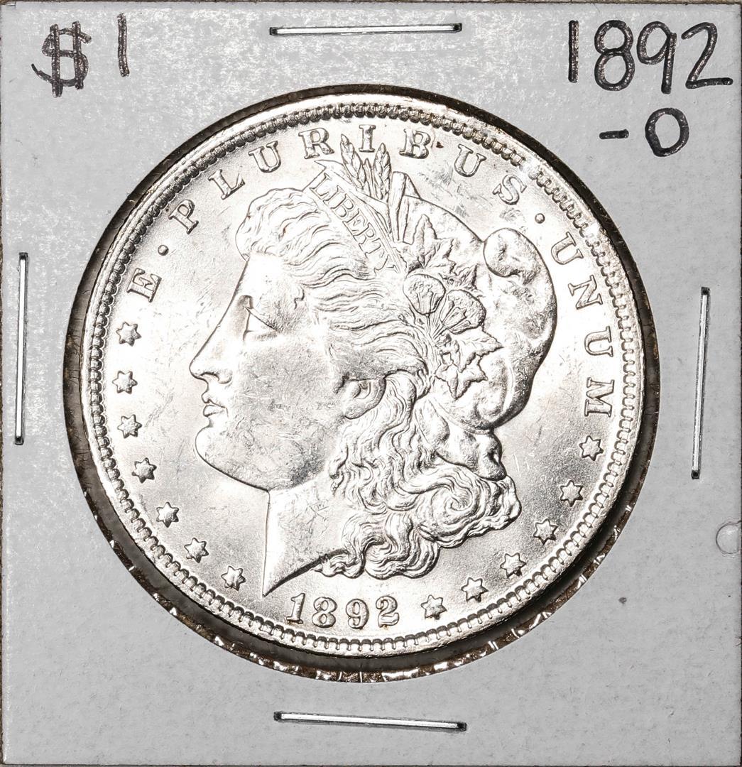 1892-O $1 Morgan Silver Dollar Coin