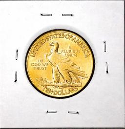 1914-D $10 Indian Head Eagle Gold Coin