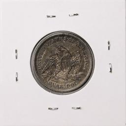 1839 Seated Liberty Quarter Coin