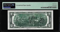 1976 $2 Federal Reserve Star Note New York Fr.1935-B* PMG Superb Gem Unc. 67EPQ