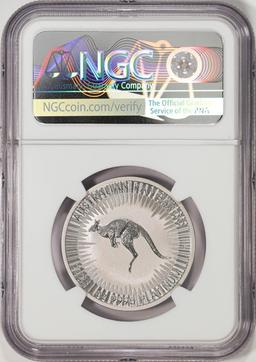 2023P Australia $100 Kangaroo 1oz Platinum Coin NGC MS70 First Releases