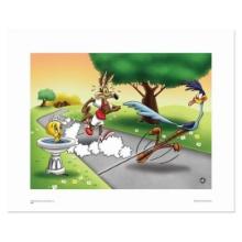 Looney Tunes "Wile E and Road Runner Race" Limited Edition Giclee on Paper