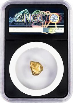 5.22 Gram Alaska Gold Nugget NGC Vaultbox Unvaulted