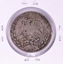 1851 ZsOM Mexico 4 Reales Silver Coin