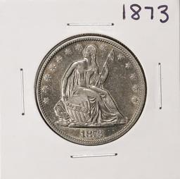 1873 Seated Liberty Half Dollar Coin