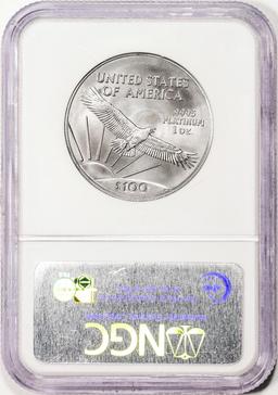 2006 $100 Platinum American Eagle Coin NGC MS70